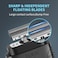 KEMEI Professional Electric Foil Shaver for Men, Beard Trimmer &amp; Men's Grooming Tool, Foil Shaving and Bald Head Precision Trimmer. Cordless and Rechargeable with USB. Gifts for Men