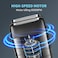 KEMEI Professional Electric Foil Shaver for Men, Beard Trimmer &amp; Men's Grooming Tool, Foil Shaving and Bald Head Precision Trimmer. Cordless and Rechargeable with USB. Gifts for Men