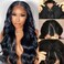 UNICE V Part Wigs Human Hair Body Wave Upgrade Glueless Human Hair V-Part Clip in Wigs No Leave Out, No Glue, No Sew-in, Beginner Friendly 20 inch