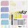 Libeauty Lash Perm Kit, Professional Lash Lift and Brow Lamination Kit Friendly for DIY at Home Keep Lashes Curling 4 Weeks with 'C' Shape Lash Lift Pad