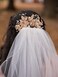 SWEETV Handmade Bridal Hair Comb, Wedding Hair Accessory and Headpiece for Brides and Bridesmaids
