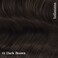 HOTBANANA Human Hair Clip in Hair Extensions, Dark Brown 120g Clip in Hair Extensions Real Human Hair Straight Remy Hair Clip in Hair Extensions 20 Inch 7pcs
