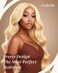 Arabella 613 Lace Front Wig Human Hair 300g-315g 13x4 Blonde Lace Front Wigs Human Hair 210% Density Body Wave 613 Frontal Wig Pre Plucked With Baby Hair (30inch, 613 13X4 body wave wig)