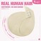 YoungSee Platinum Blonde Tape in Extensions Human Hair 24 Inch Seamless Tape in Hair Extensions Human Hair Platinum Blonde Tape on Hair Extensions Human Hair Blonde for Long Hair 20pcs 50g