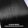 Hair Extensions Straight 4Pcs Clip in Hair Extensions Soft Hair Extensions Black Hair Extensions 20 Inches Thick Hair Extensions Clip In(4pcs, 20Inch, 1B#)