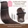 GOO GOO Sew in Hair Extensions Real Human Hair, Weft Hair Extensions Human Hair, 4/26/4 Balayage Chocolate Brown to Honey Blonde 24inch 120g, Weft Bundles Straight Silky Remy Hair