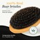 Belula Boar Bristle Hair Brush Set for Men - Soft Mens Hair Brush for Thin, Normal &amp; Short Hair - Includes Wooden Comb, 2 Palm Brushes &amp; Travel Bag - Best Hair Brushes for Men!