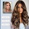 Gowit Light Brown with Blonde Hair Extensions Invisible Wire Hair Extensions with Removable Transparent Adjustable Headband 20 inch Long Wavy Hairpiece for Women 4 Secure Clips Ins