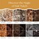 Authentic Mulberry Silk Skinny Hair Match Scrunchies for Women, Anti Breakage Hair Ties for Curly Thick &amp; Thin Hair, No Dent &amp; Pull, 100% Silk for Buns, Sleep &amp; Ponytail, Medium/Deep Brunette (4 Pack)