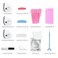 LASHVIEW Lash Lift Kit,Lash Lift,Professional Eyelash Perm Kit,Liquid Set,Semi-Permanent,Curling Perming,Wave Lift Extension Perm Set,10 Times