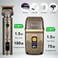 T-Blade Hair Trimmers &amp; Electric Shavers for Men Foil Shaver Beard Trimmer Men's Grooming Kit with Triple Blades Cordless