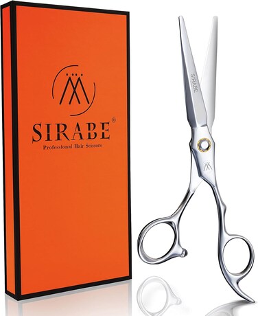 Sirabe HIGH-END Professional Hair Scissors Shears, Ultra Sharp Blades for Precise Cutting, Hair Cutting Scissors Barber Shears Haircut Scissors, Made of 440C Stainless Steel for Salon Hairdressing