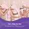 Umisleep Extra Large Microfiber Hair Towel for Women Long, Curly, Thick Hair, Super Soft Anti Frizz Quick Dry Hair Towel Wrap, Ultra Absorbent Hair Turban with Elastic Band Pink