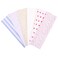 Leeven Women's Headbands for Short Hair Non Slip Elastic Floral Hairbands Soft Fabric Stripe Head Bands for Girls Heart Headbands