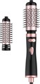 WEEYUM Rotating Blow Dryer Brush, Spin Hair Dryer Brush with 2 Interchangeable Brush(1.5"&amp; 2"), 3-in-1 Hot Air Spin Brush Set for Hair Volumizer/Drying/Straightening/Curling