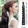 RC ROCHE ORNAMENT 6 Pcs Womens Premium Hair Plastic Banana Classic Clincher Strong Hold Ponytail Maker Styling Girls Ladies Beauty Accessory Clasp Clip, Medium Black