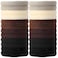 Best ouchless hair ties,100 Pcs Large Brown for Thick Curly Hair Elastic Band Ponytail Holder -Bulk for Women, Girls, Kids, Men - 8MM Thick, No Damage, Soft, Nylon, Stretchy, Cloth, Seamless, Fabric