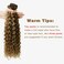 Curly Human Hair Clip in Extensions 7pcs with 16 Clips Healthy Wavy Clip Hair Extensions Real Human Hair 120g18 Inch Dark Brown Highlighted Honey Blonde Soft Thick Curly Hair Extensions