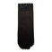 REECHO 18" Straight Long 4 PCS Set Thick Clip in on Hair Extensions Black Brown