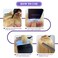 V Light Hair Extension Kit, 395nm Light Hair Extension Machine, Portable Fast Curing Hair Extension Glue V Light Wig Extension LED Lamp for Home Salon