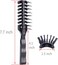 PERFEHAIR Mens Vented Hair Brush for Blow Drying, Anti Static Vent Hairbrush for Styling Fine, Curly, Wavy, Wet or Dry Hair