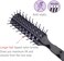 PERFEHAIR Mens Vented Hair Brush for Blow Drying, Anti Static Vent Hairbrush for Styling Fine, Curly, Wavy, Wet or Dry Hair