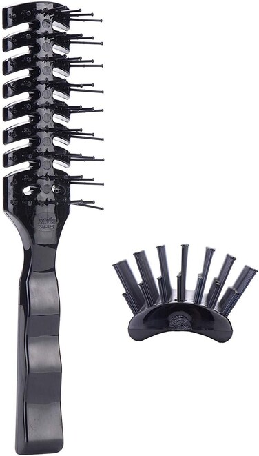 PERFEHAIR Mens Vented Hair Brush for Blow Drying, Anti Static Vent Hairbrush for Styling Fine, Curly, Wavy, Wet or Dry Hair