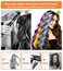30 Pcs Heatless Hair Curlers Wave Curls Styling Kit with 2 Pcs Styling Hooks, No Heat Hair Curlers Heatless Wave Curlers for Women Girls Long Medium Short Hair (6 Colors, 55 cm/21.65 inch)