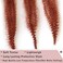 24 Inch 3 Packs Pre Separated Springy Afro Twist Hair Pre Fluffed Spring Twist Hair For Faux Locs Afro Twist Hair Natural Copper Marley Twist Crochet Braiding Hair Extensions (24 Inch 3Pcs，350#)