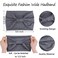 XTREND Wide Headbands For Women Non Slip Fashion Stretch Headband Boho Head Bands Women's Hair Band Turban Sports Hairband Girls Accessories 6 Pcs（Black, Dark gray, Navy blue, Red, White, Light gray）