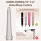 Long Curling Iron Conical Barrels Attachment for Shark FlexStyle Accessories, 0.78-1.4Inch Auto-Wrap Curlers for FlexStyling System,to Defined Curls or Voluminous Bouncy Waves