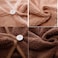 2 Pack Hair Drying Towels, Hair Wrap Towels, Absorbent Microfiber Hair Towel Turban with Button Design to Dry Hair Quickly(Coffee&amp; Pink)