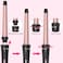 Curling Wand Set, Curling Iron Interchangeable 3 Barrel Curler with Ceramic Tourmaline Professional 5 in 1 Wand Curling Iron,for Women with Curler and Waver