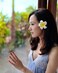 Hawaiian Flower Hair Clips Plumeria Hair Barrettes Clip for Women Girls White Floral Hairpins for Summer Beach Hair Accessories 3pcs
