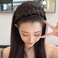 RFTWXHPN 5 Strands Synthetic Hair Braided Headband for Women Wig Braid Headbands Classic Wide Head Band Chunky Christmas Party Headbands for Women Girls Braids Hair Band Accessories