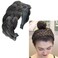 RFTWXHPN 5 Strands Synthetic Hair Braided Headband for Women Wig Braid Headbands Classic Wide Head Band Chunky Christmas Party Headbands for Women Girls Braids Hair Band Accessories