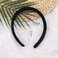 Fashion Headband Padded Hairband for Women Wide Headbands Hair Accessories for Women Girls Satin Hair Band Hoop No Teeth Thick Head Bands Wide Head Bands Hair Headbands for Women