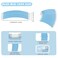 36pc Wig Tape Double Sided Waterproof Kinky Lace Wig Adhesive Tape for Toupee Hairpiece Extension with Hair Wax Edge Control Wax