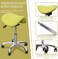 Saddle Stool Tilting Available Ergonomic Swivel Stool Chair with Hydraulic Lifting Height Adjustable Rolling Stool for Office Desk Clinic Dentist Spa (Olive Green)