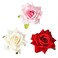 Rose Flower Hair Clips for Women Red Pink White Rose Hair Barrettes Floral Hairpins Flower Brooch Pins for Women Girls 3PCS Bride Headpieces for Wedding Party Hair Accessories