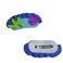 WOCATS 2PS Cute Hair Clips-Handmade Crochet Ocean Theme Hair Clips-Funny Hair Accessories Gifts for Women Girls Kids-Inspired by the Peaceful and Happy Seaworld (Purple fish)