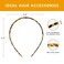 2pcs No Pressure Eyewear Headbands for Women, Elastic Acetate Hairbands Comfortable Non Slip Head Bands with Teeth for Women's Hair Fashion Tortoiseshell Thin Hairbands for Wearing Glasses