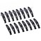 16 PCS Snap Hair Clips Metal Hair Barrettes for Women Non Slip Barrettes for Thick and Thin Fine Hair,Black,2.36 x 0.43 Inches.