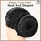Teenitor Hair Donut, Hair Bun Maker, Black（Extra-large, Large, Medium and Small）