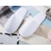 WXJ13 25 Pairs Disposable Slippers White Spa Slippers for Hotel Travel Home, Guest Use, Salon Plane Non-Slip Slippers for Women and Men