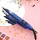 Hair Extensions Iron Fusion Keratin Heat Tool Heat Connector Wand with Fusion Glue Protector Template Hair Clip Finger Protector 2 Bag Keratin Glue Granule Bead(Blue)
