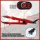Hair Extensions Iron Fusion Keratin Heat Tool Heat Connector Wand with Fusion Glue Protector Template Hair Clip Finger Protector 2 Bag Keratin Glue Granule Bead(Red)