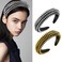 For Women and Men Fashion Handmade Metal Nails Punk Rock Headwear, Catwalk classic Willow Nail Sponge Headband (silver)
