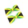 Jamaica Flag Hair Bow Girls Women Hair Accessories Cultural Multicultural School Events QXP Shop