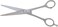 Mars Professional Ergonomic Stainless Steel Hair Cutting Shears with Fingerhook, Microserrated, 7" Length